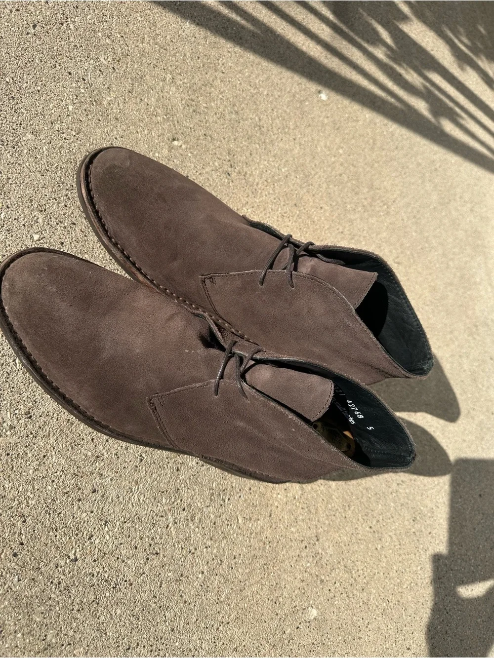 Thursday Boot Company Men's Dark Brown Suede Chukka Boots